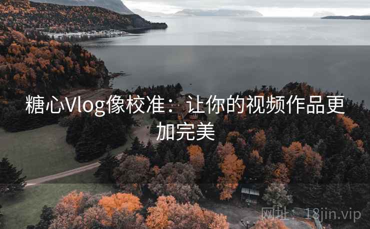 糖心Vlog像校准：让你的视频作品更加完美